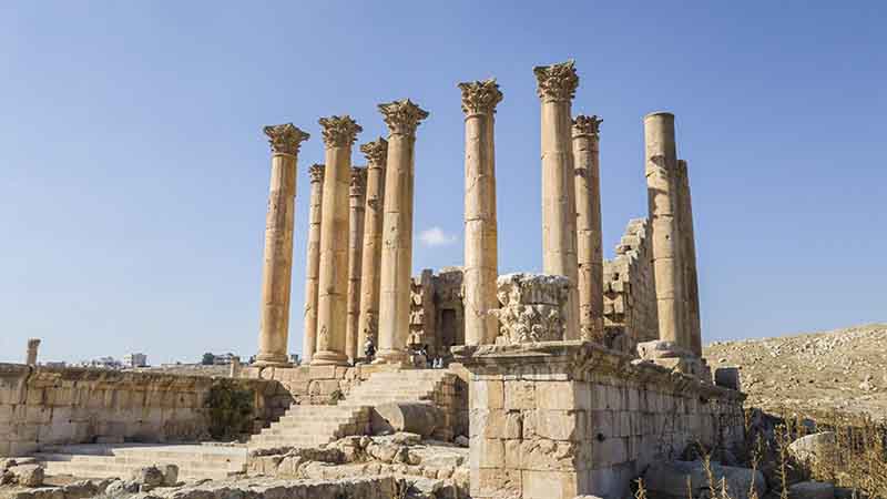 247 - Jordania - Jerash - templo de Artemisa